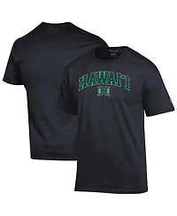 Champion Men's Black Hawaii Rainbow Warriors Arch Over Logo T-Shirt