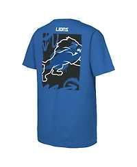 Outerstuff Big Boys and Girls Blue Detroit Lions Posterize T-Shirt