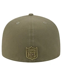 New Era Men's Olive Buffalo Bills Color Pack A-Frame 59FIFTY Fitted Hat
