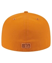 New Era Men's Orange Cincinnati Reds Color Pack A-Frame 59FIFTY Fitted Hat