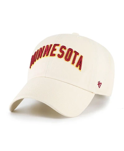 '47 Brand Men's Sand Minnesota Golden Gophers Vault Clean Up Adjustable Hat