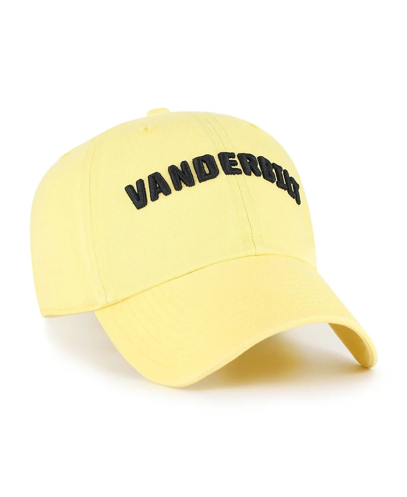 '47 Brand Men's Maize Vanderbilt Commodores Clean Up Adjustable Hat