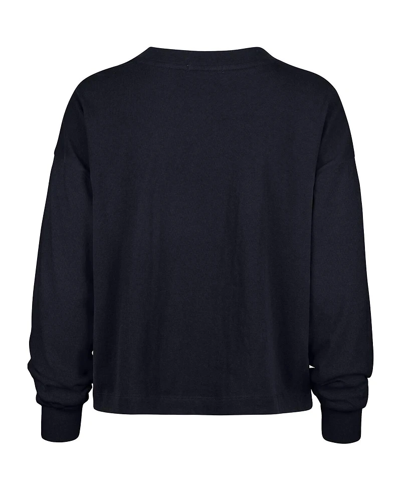 '47 Brand Women's Navy Chicago Bears Muse Sydney Long Sleeve T-Shirt