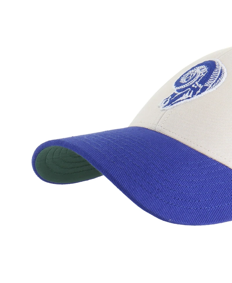 '47 Brand Men's Cream/Royal Los Angeles Rams Fairfield Mvp Throwback Adjustable Hat