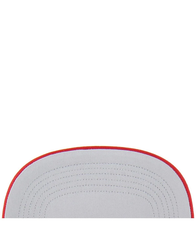 '47 Brand Men's White/Red Tampa Bay Buccaneers Roscoe Two-Toned Hitch Adjustable Hat