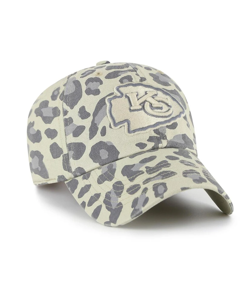 '47 Brand Women's Gray Kansas City Chiefs Bagheera Clean Up Adjustable Hat
