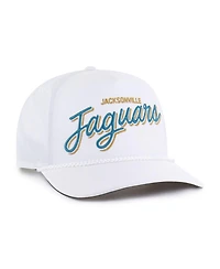 47 Brand Men's White Jacksonville Jaguars Brrr Fairway Hitch Adjustable Hat