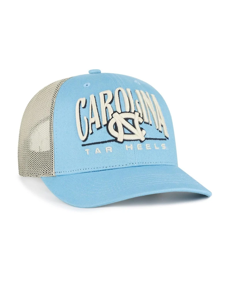 '47 Brand Men's Carolina Blue North Carolina Tar Heels Arid Adjustable Trucker Hat