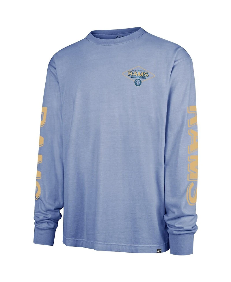 47 Brand Men's Royal Los Angeles Rams Cairn Ravine Foundation Long Sleeve T-Shirt