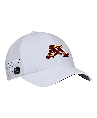 Nike Men's White Minnesota Golden Gophers 2025 On-Field Performance Flex Hat