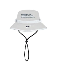 Nike Men's Gray Illinois Fighting Illini 2025 On-Field Boonie Performance Bucket Hat