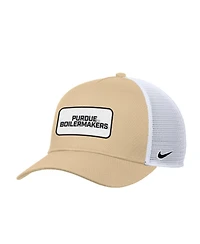 Nike Men's Gold Purdue Boilermakers 2025 On-Field Rise Trucker Performance Adjustable Hat