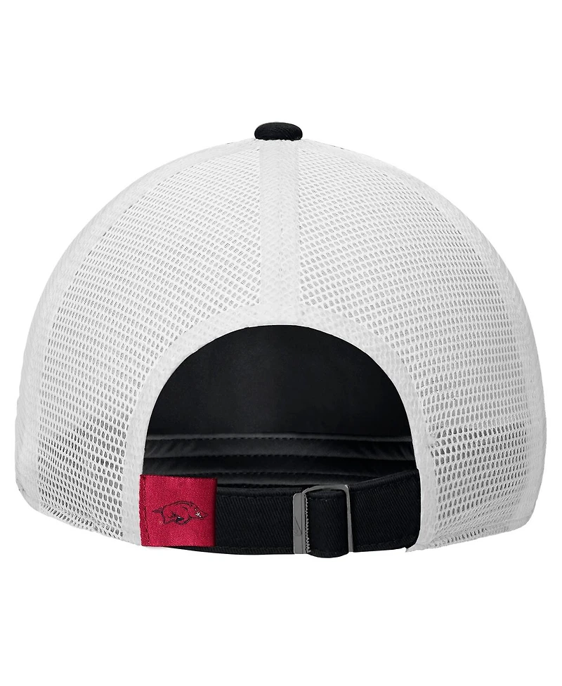Nike Men's Black Arkansas Razorbacks On-Field Club Adjustable Trucker Hat