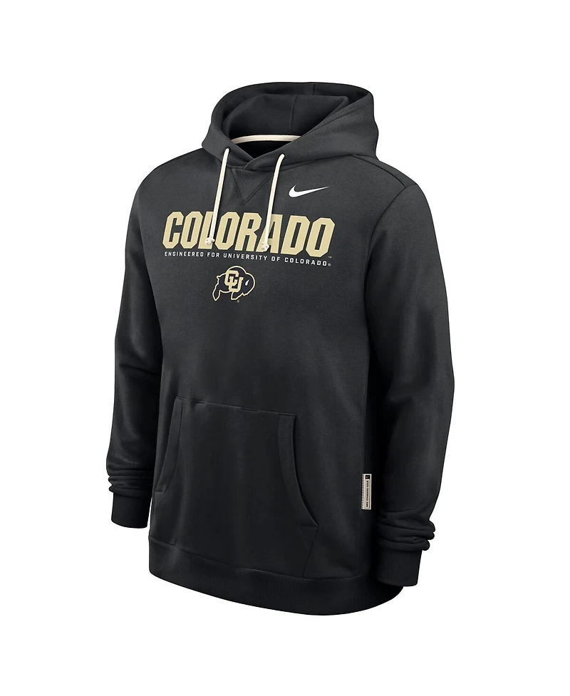 Nike Men's Black Colorado Buffaloes 2025 Sideline Performance Pullover Hoodie
