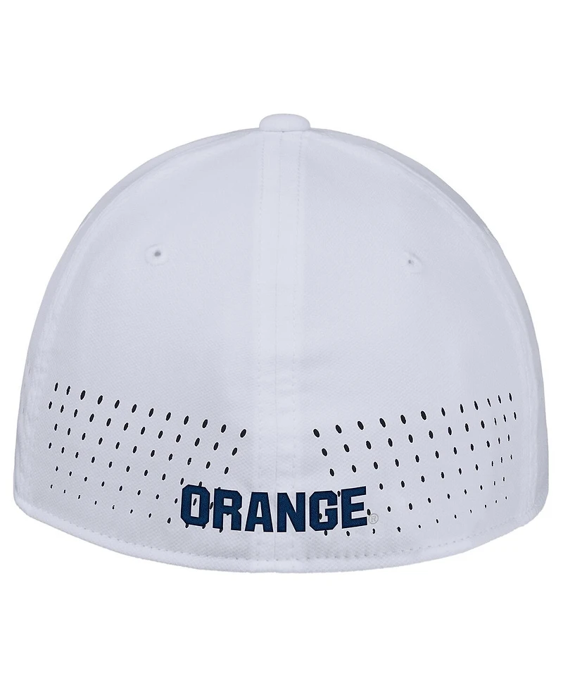 Nike Men's White Syracuse Orange 2025 On-Field Performance Flex Hat