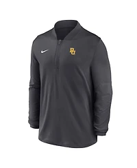 Nike Men's Anthracite Baylor Bears Dri-fit Half-Zip Pullover Sweatshirt