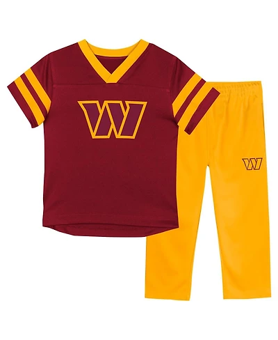 Outerstuff 2-Piece Toddler Washington Commanders T-Shirt and Pants Set