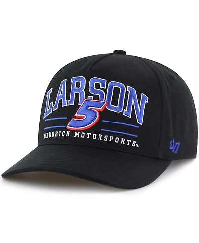 '47 Brand Men's Black Kyle Larson Hitch Adjustable Hat