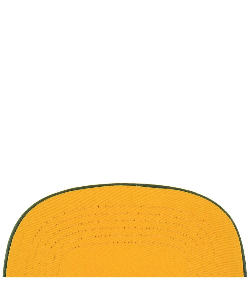 '47 Brand Men's White/Green Bay Packers Roscoe Two-Toned Hitch Adjustable Hat