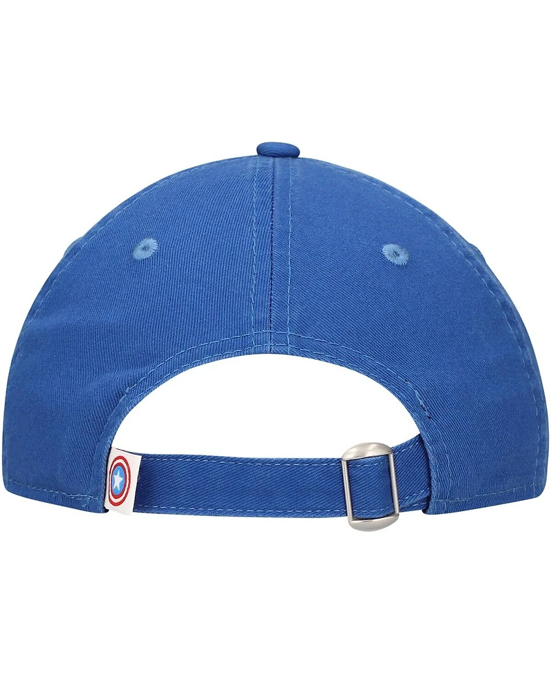 New Era Preschool Blue Captain America 9TWENTY Adjustable Hat