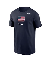 Nike Men's Navy U.s. Paralympics Performance T-Shirt