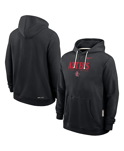 Nike Men's Black San Diego State Aztecs 2025 Sideline Dri-fit Hoodie
