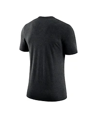 Nike Men's Heather Charcoal Army Black Knights West Point Classic Collection Tri-Blend T-Shirt