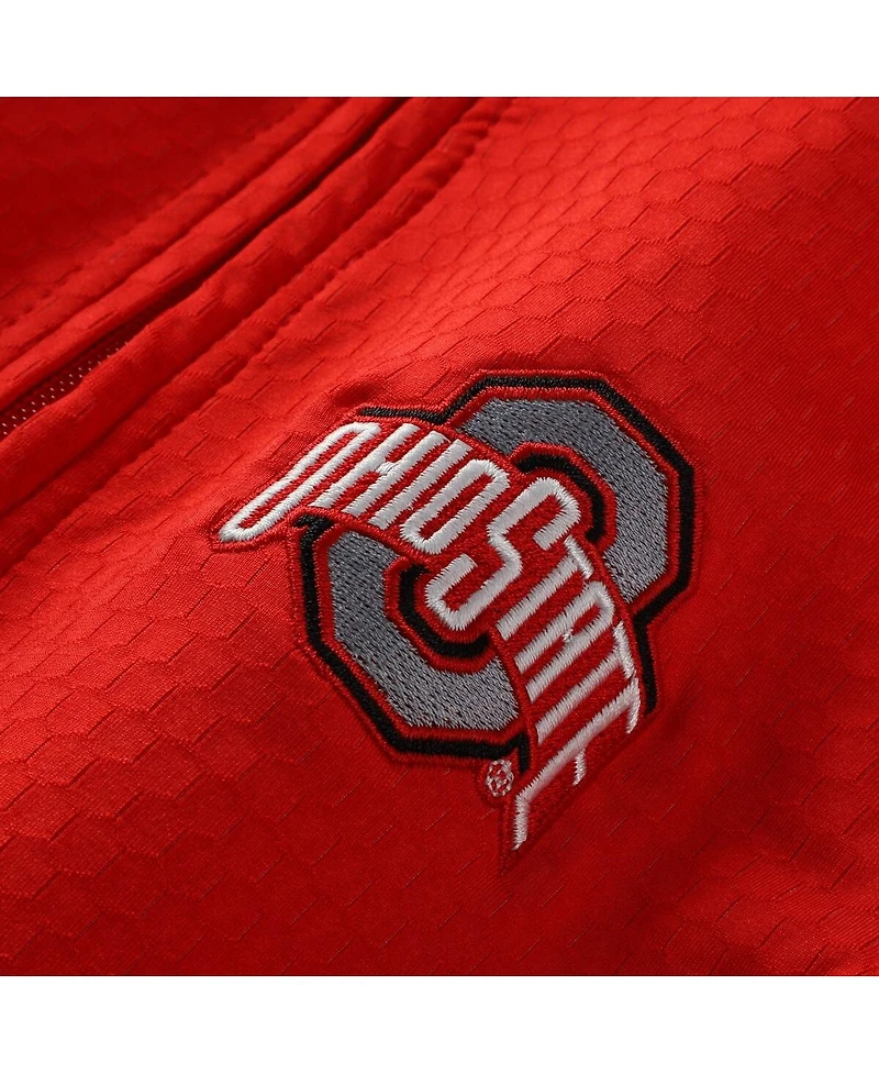 Garb Toddler Scarlet Ohio State Buckeyes Sterling Quarter-Zip Pullover Hoodie