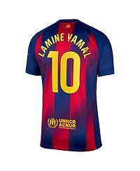 Nike Men's Lamine Yamal Blue Barcelona 2025/26 Replica Player Jersey