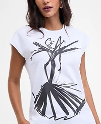 I.n.c. International Concepts Women's 40th-Year Collaboration T-Shirt, Macy's Exclusive
