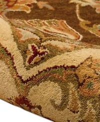 Nourison Home Rajah Antique Tabriz Brown Rug