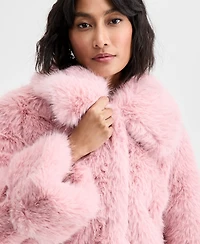 On 34th Women's Collared Faux-Fur Jacket, Macy's Exclusive