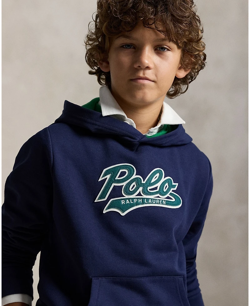 Polo Ralph Lauren Big Boys Logo Fleece Hoodie