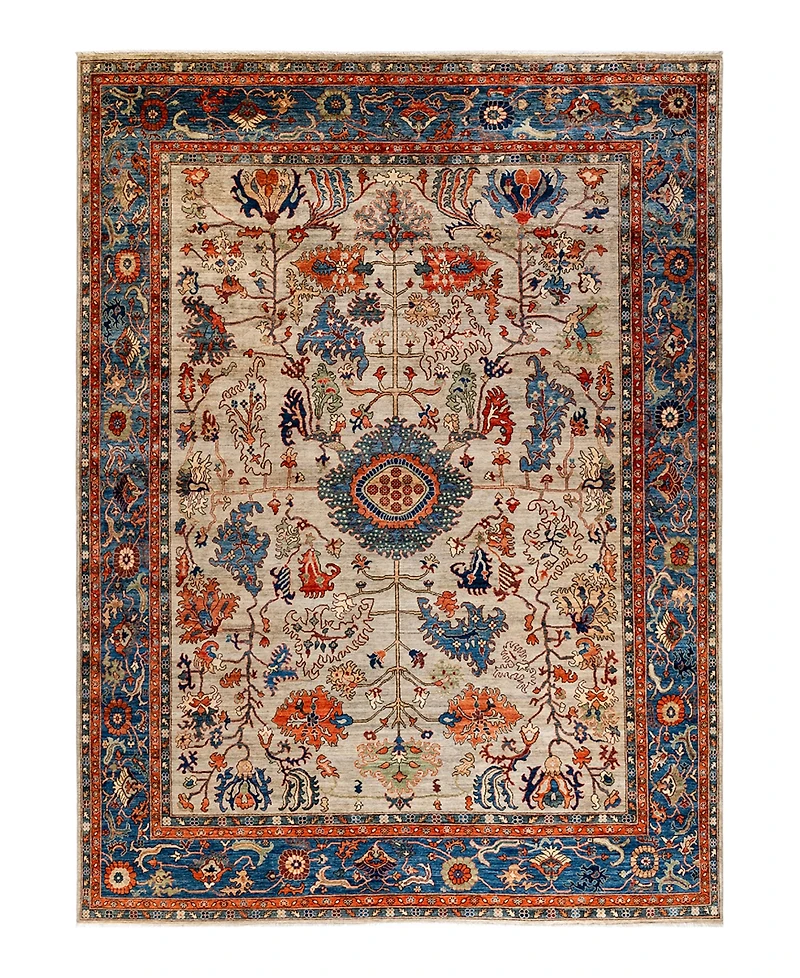 Adorn Hand Woven Rugs Serapi M1988 9'3"x12'1" Area Rug