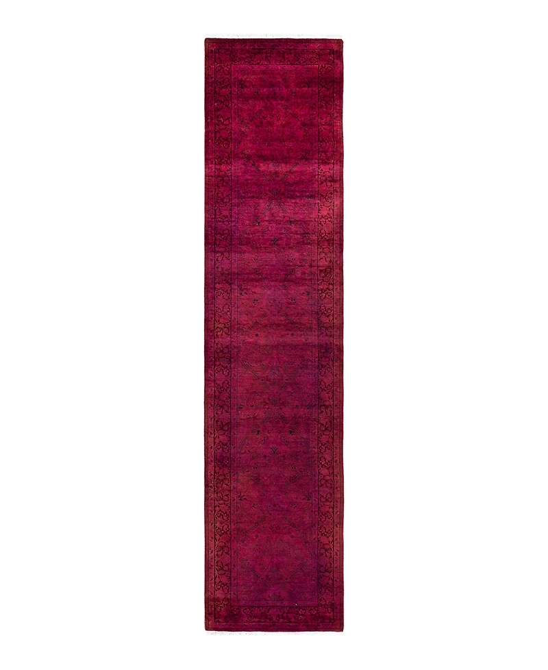 Adorn Hand Woven Rugs Fine Vibrance M1380 2'6"x10'10" Runner Area Rug
