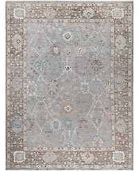 Adorn Hand Woven Rugs Colorful Oushak M0103-37 9'2"x11'11" Area Rug