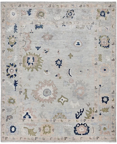 Adorn Hand Woven Rugs Colorful Oushak M0103-47 8'x9'9" Area Rug