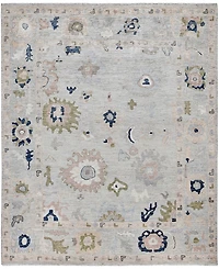 Adorn Hand Woven Rugs Colorful Oushak M0103-47 8'x9'9" Area Rug