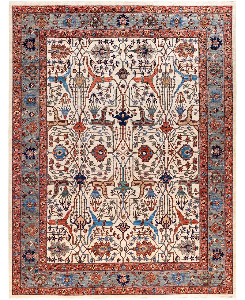 Adorn Hand Woven Rugs Serapi M0103- 9'3"x11'11" Area Rug
