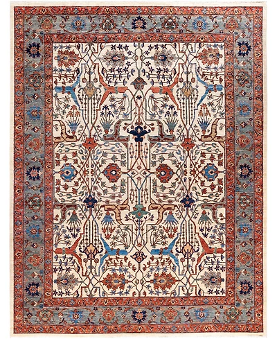 Adorn Hand Woven Rugs Serapi M0103- 9'3"x11'11" Area Rug