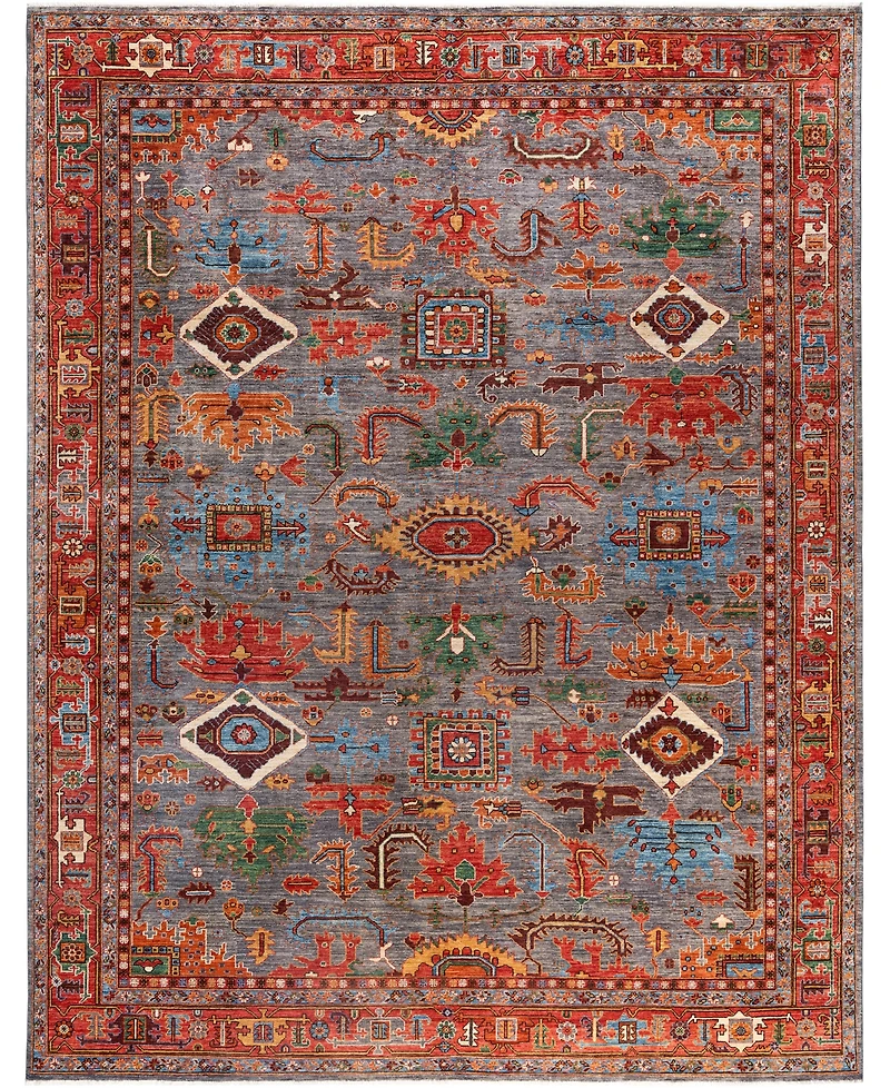 Adorn Hand Woven Rugs Serapi M0103-117 9'3"x11'9" Area Rug
