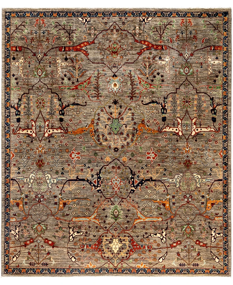 Adorn Hand Woven Rugs Serapi M0103- 8'3"x9'9" Area Rug