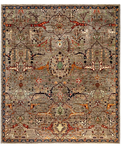 Adorn Hand Woven Rugs Serapi M0103- 8'3"x9'9" Area Rug