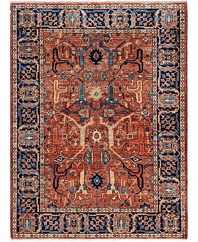Adorn Hand Woven Rugs Serapi M0103-324 4'2"x5'8" Area Rug