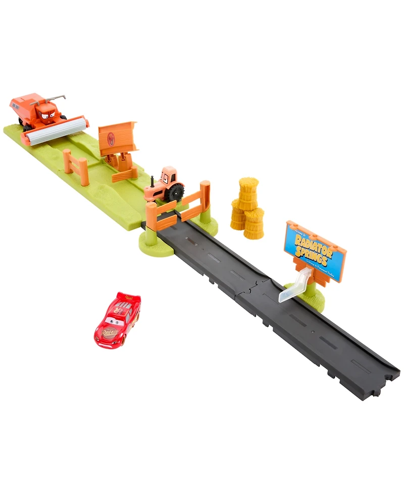 Disney and Pixar Cars Frank Escape and Stunt Race Playset