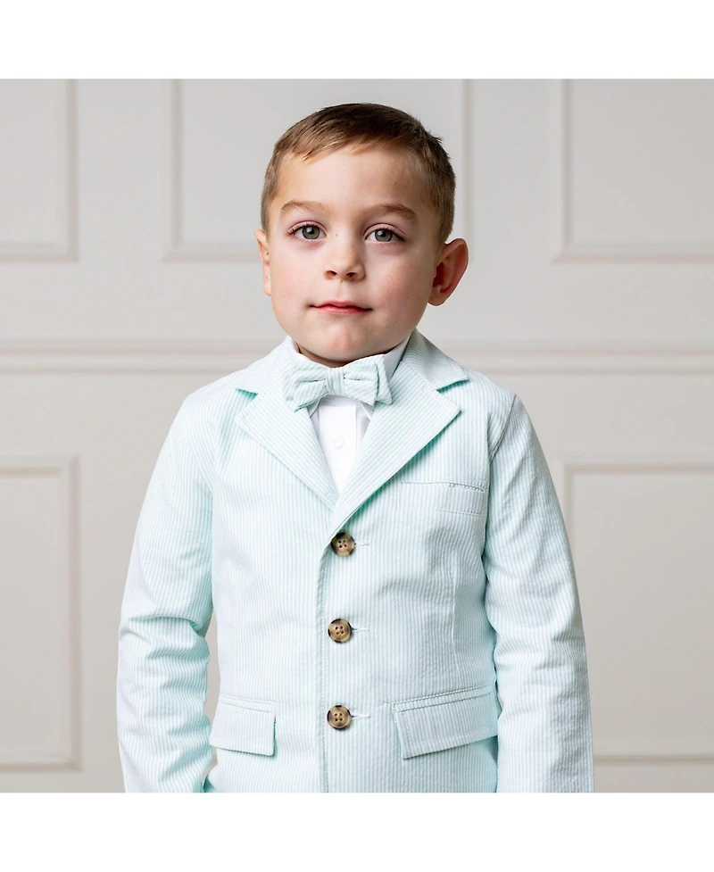 Hope & Henry Toddler Boys Classic Seersucker Suit Jacket