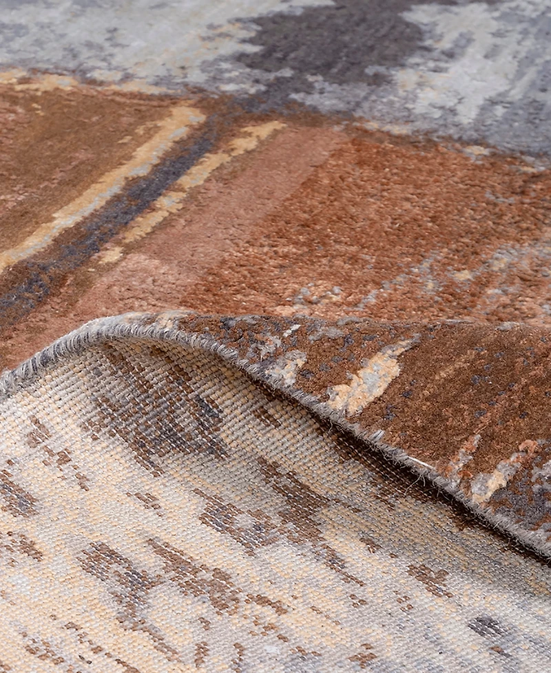Adorn Hand Woven Rugs Modern M8527 8'1"x10'3" Area Rug