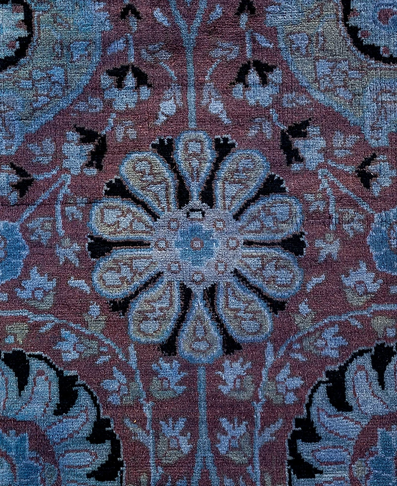 Adorn Hand Woven Rugs Fine Vibrance M1035 3'2"x8'7" Runner Area Rug