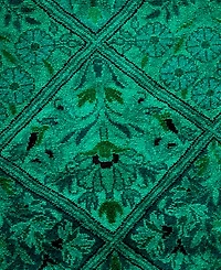 Adorn Hand Woven Rugs Fine Vibrance M1331 4'3"x19'10" Runner Area Rug