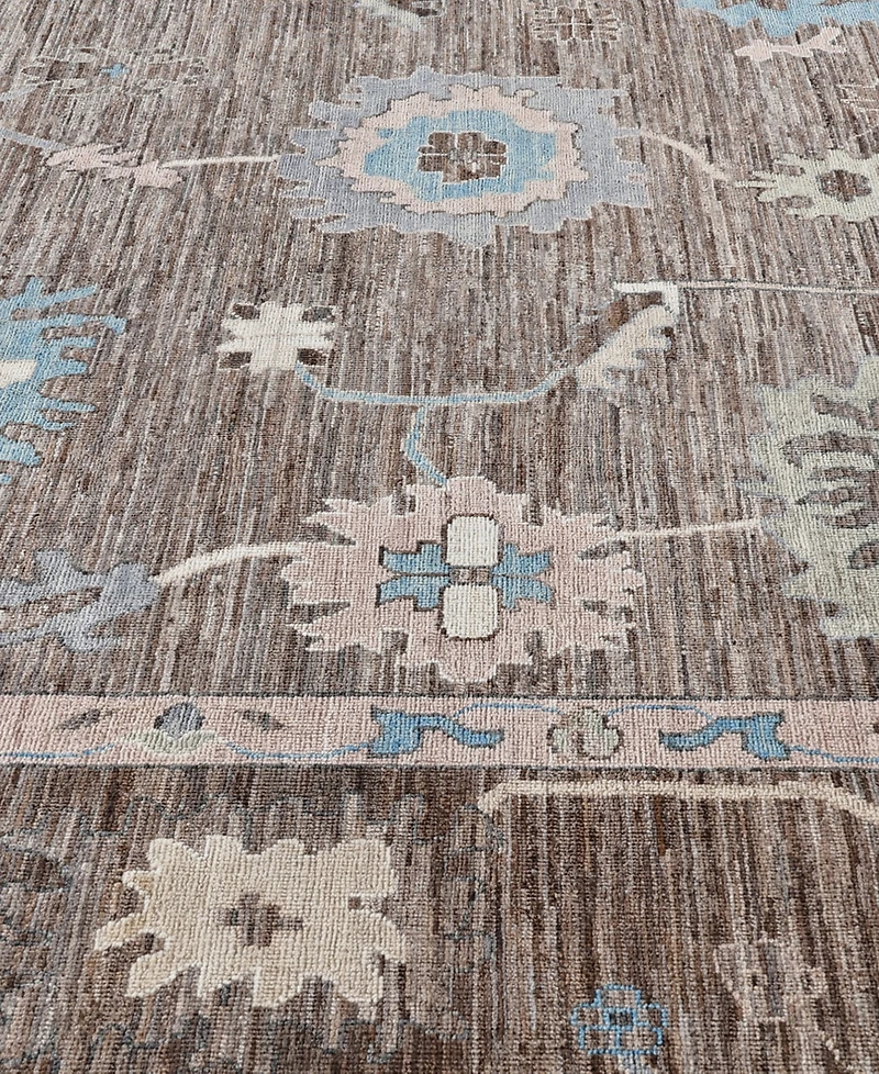 Adorn Hand Woven Rugs Colorful Oushak M0103-31 9'11"x13'8" Area Rug